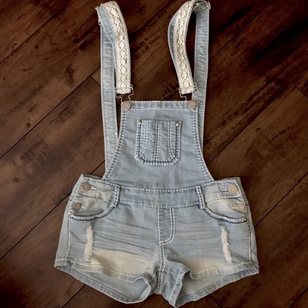 Almost Famous Short Overalls size 5